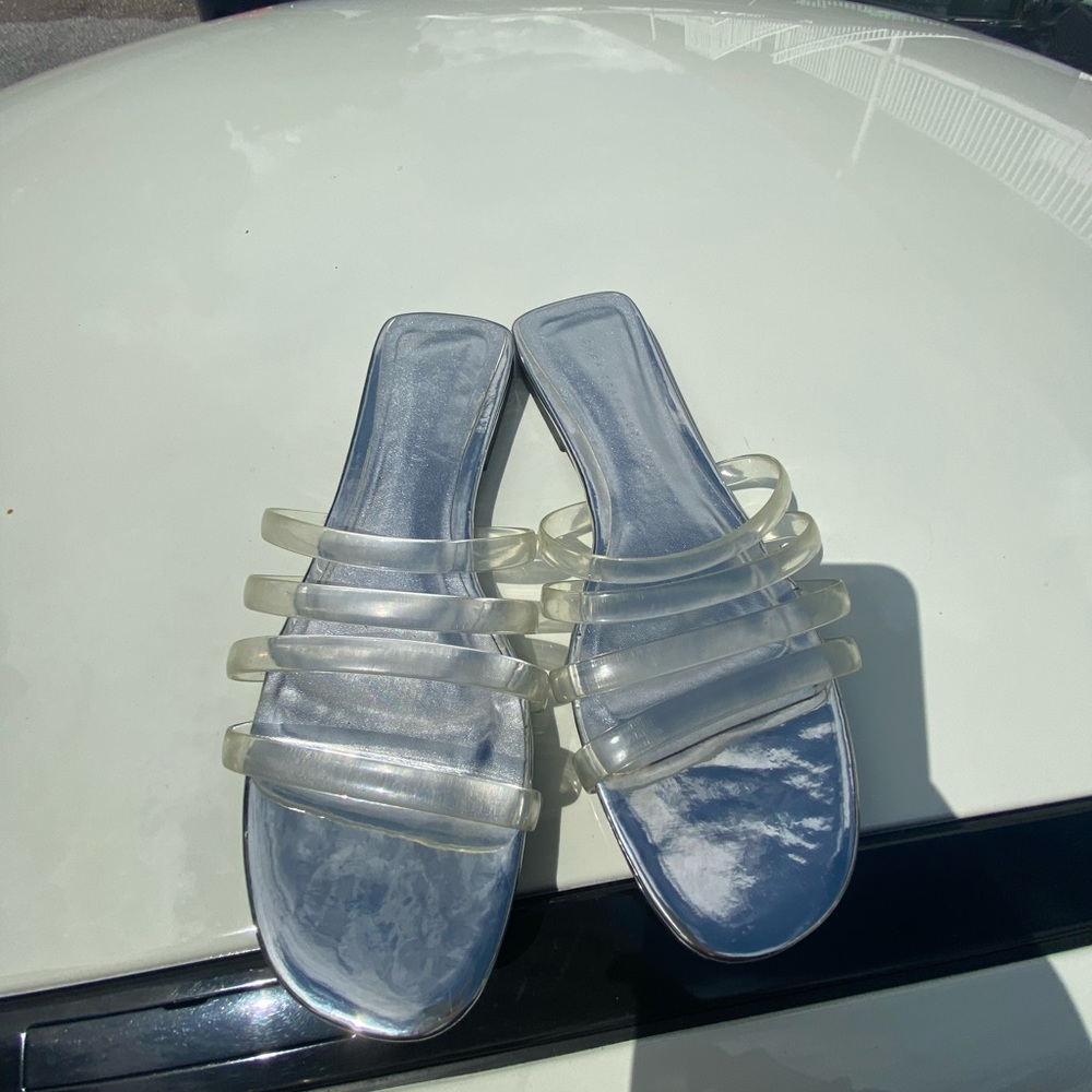 Zara Clear Sandals